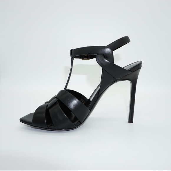 Saint Laurent Tribute 105 Sandal Black - Picture 7 of 12